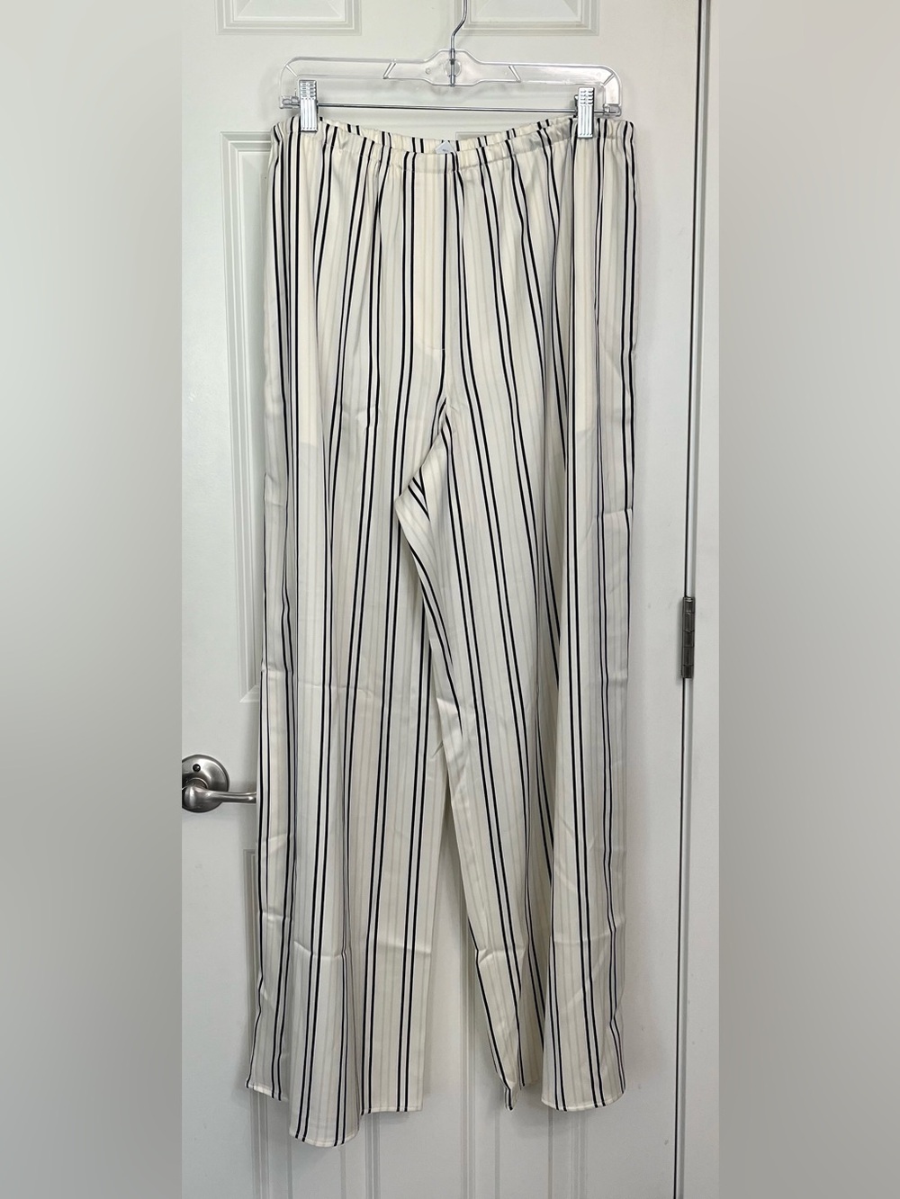 Topshop Wide-Leg Pants with Pinstripes NWOT